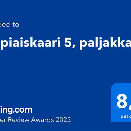 Loppiaiskaari 5, Paljakka *
